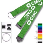 Lanyard with Metal Split Ring and Quick Release