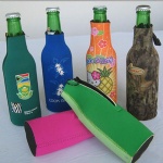 Beverage Bottle Holder or Beer Bottle Sleeve Insulators