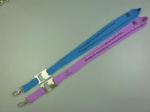 Polyester Lanyard features Bottle Opener with O Shaped Clip